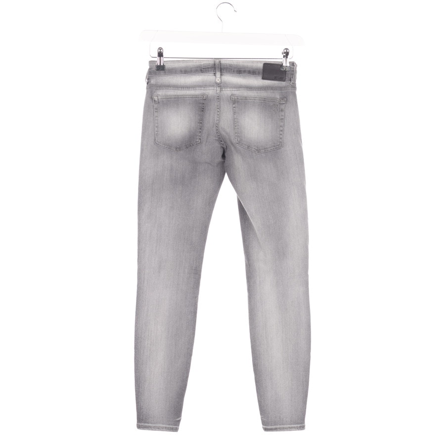Bild 2 von Slim Fit Jeans W25 Hellgrau in Farbe Grau | Vite EnVogue