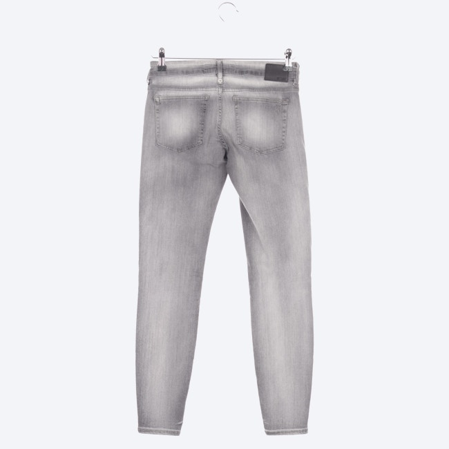 Bild 2 von Slim Fit Jeans W25 Hellgrau in Farbe Grau | Vite EnVogue