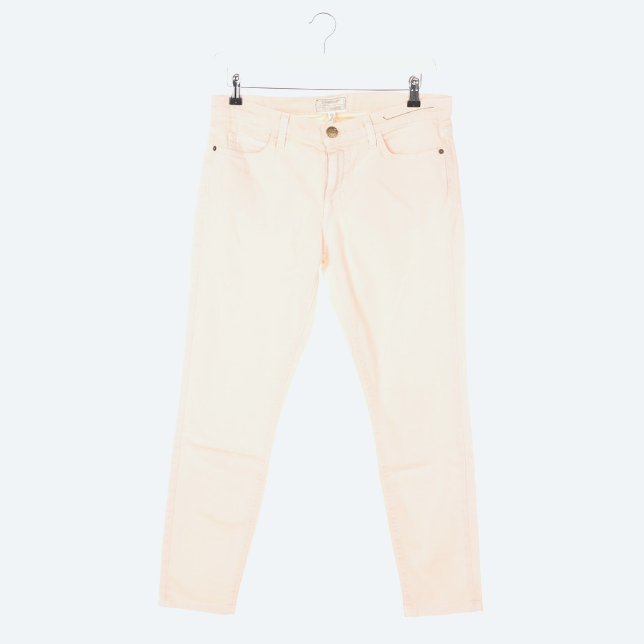 Image 1 of Slim Fit Jeans W30 Peach in color Yellow | Vite EnVogue