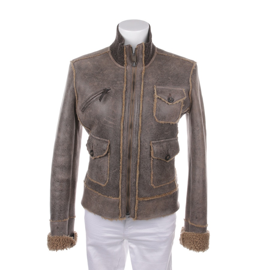 Image 1 of LeatherJackets M Brown in color Brown | Vite EnVogue