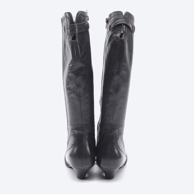 Image 3 of Knee High Boots EUR 40 Black in color Black | Vite EnVogue