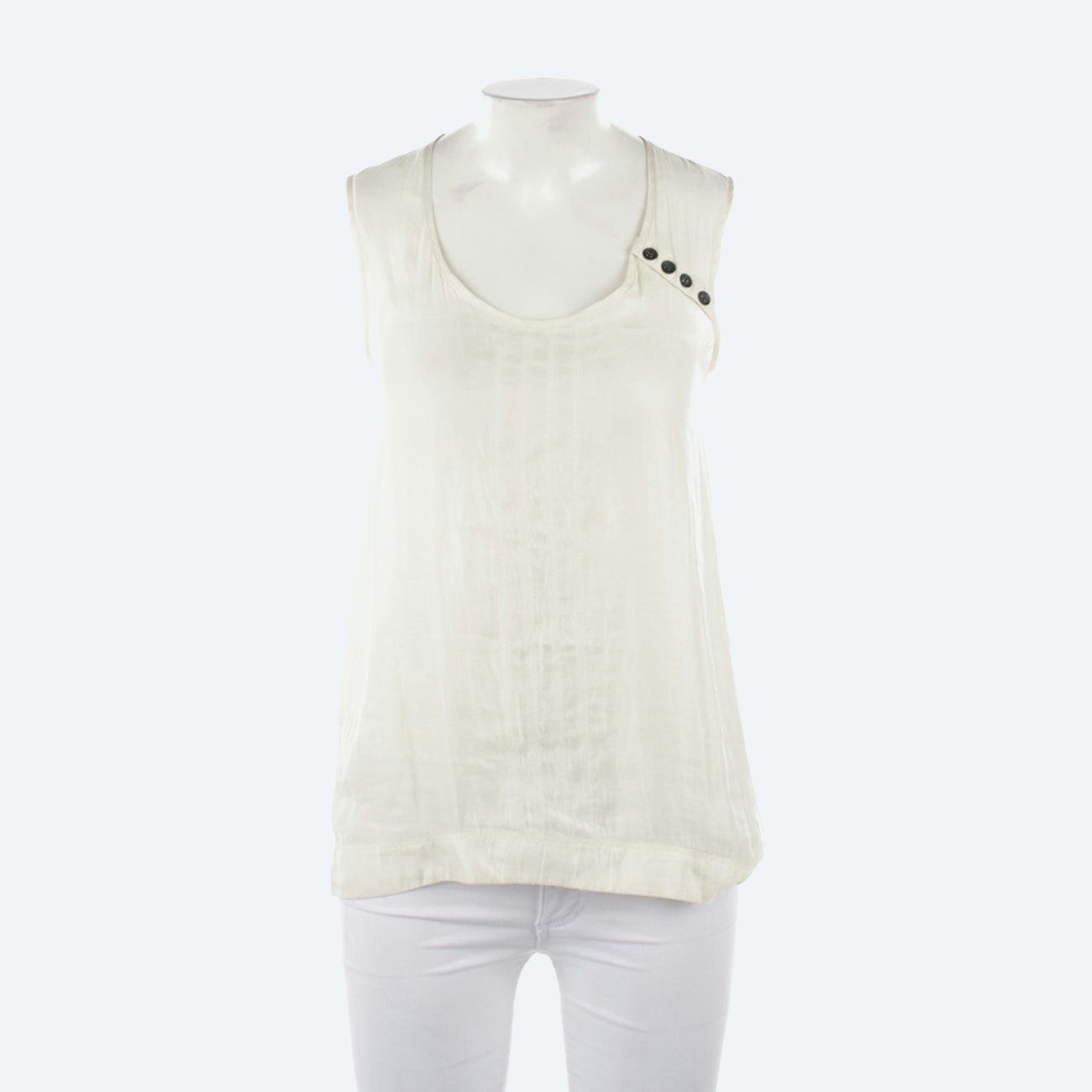 Image 1 of Top XS Cream in color White | Vite EnVogue