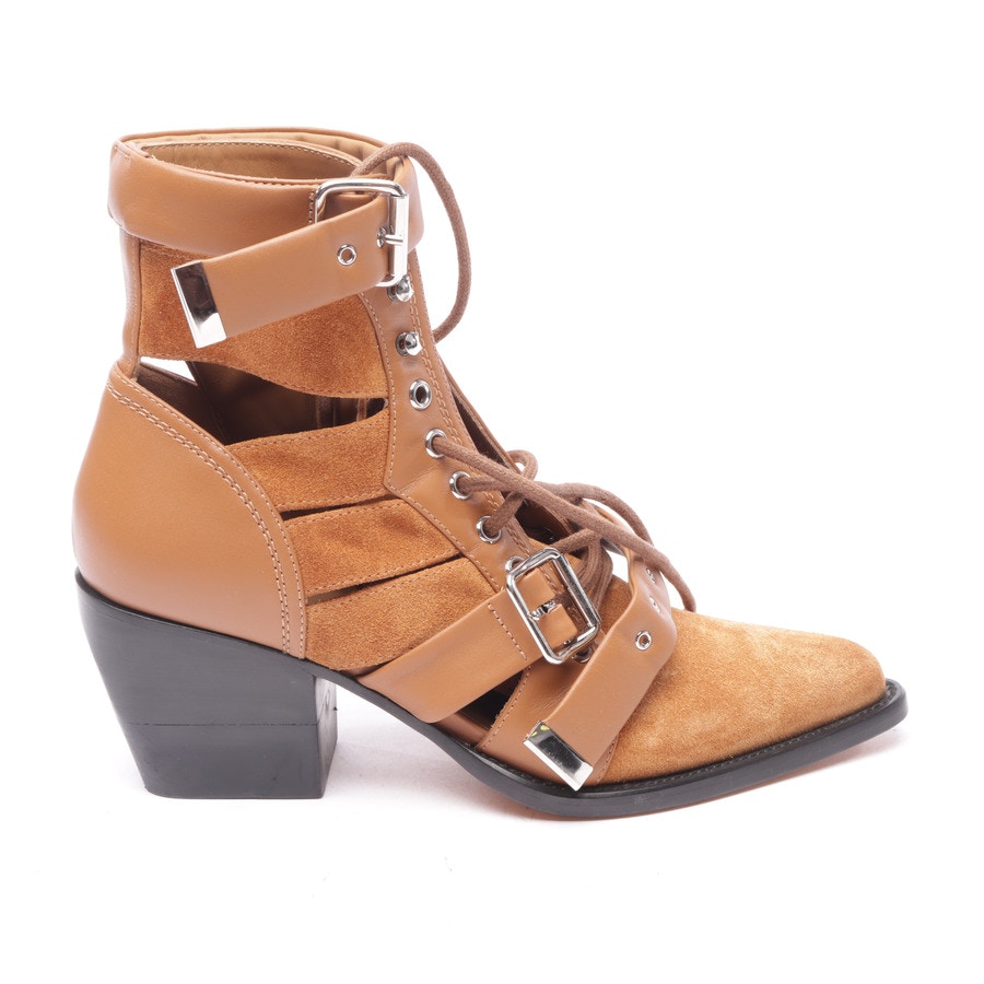 Image 1 of Ankle Boots EUR 39 Camel in color Brown | Vite EnVogue