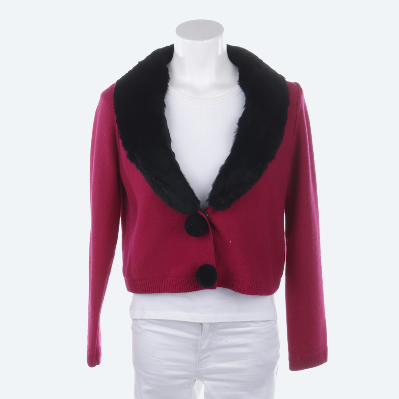 Image 1 of Cardigan L Fuchsia in color Pink | Vite EnVogue