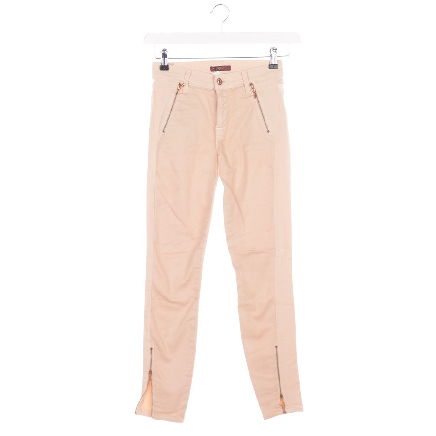 Image 1 of Skinny Jeans W27 Peach in color Yellow | Vite EnVogue