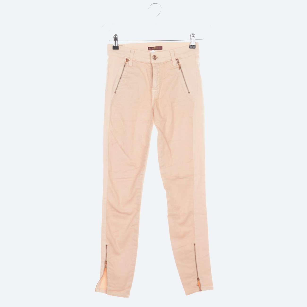 Image 1 of Skinny Jeans W27 Peach in color Yellow | Vite EnVogue
