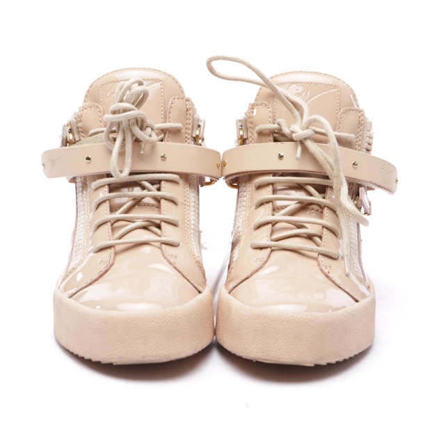 High-Top Sneakers EUR 38 Apricot | Vite EnVogue