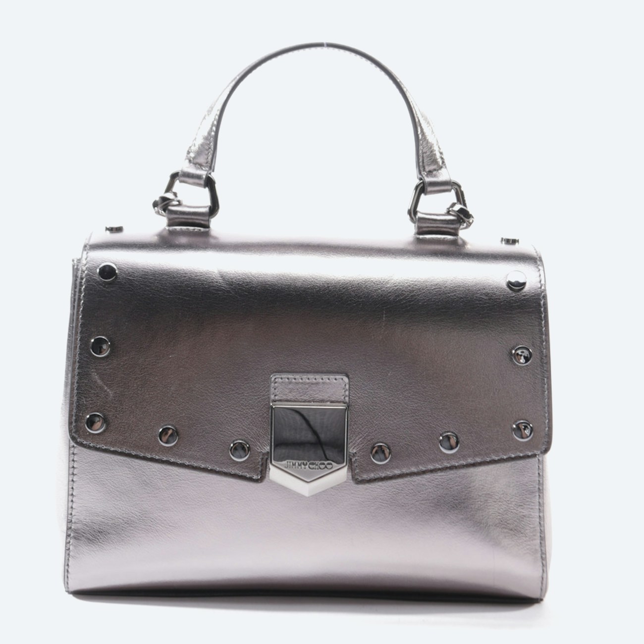 Image 1 of Lockett Shoulder Bag Silver in color Metallic | Vite EnVogue