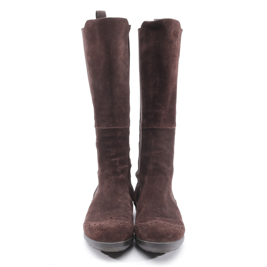 Image 2 of Knee High Boots EUR 37 Brown in color Brown | Vite EnVogue