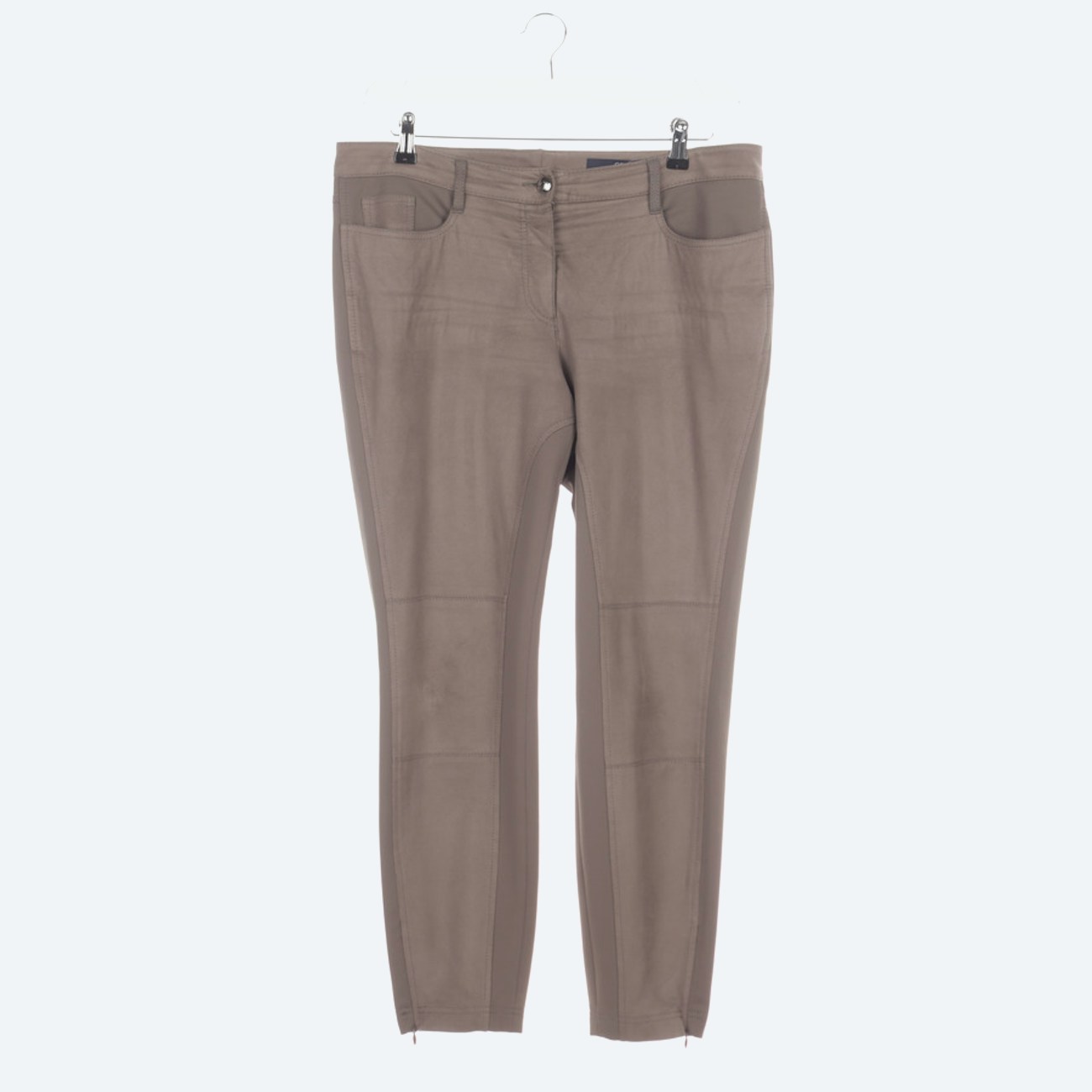 Image 1 of Trousers 42 Tan in color Brown | Vite EnVogue