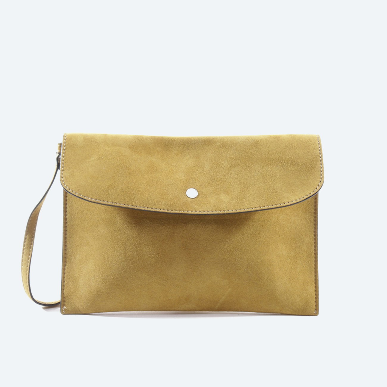 Image 1 of Clutch Mustard Yellow in color Yellow | Vite EnVogue