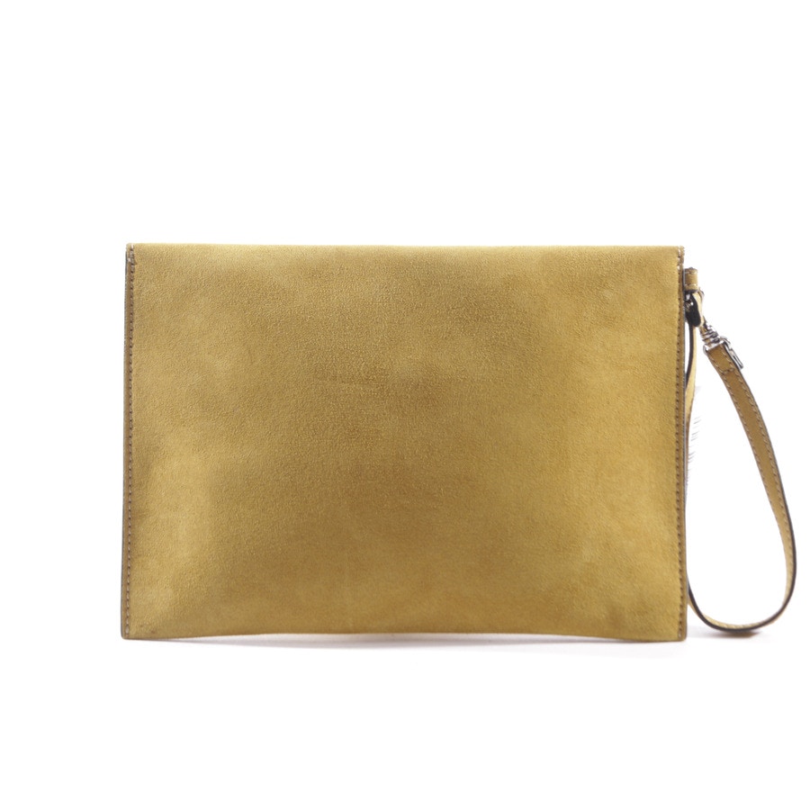 Image 2 of Clutch Mustard Yellow in color Yellow | Vite EnVogue