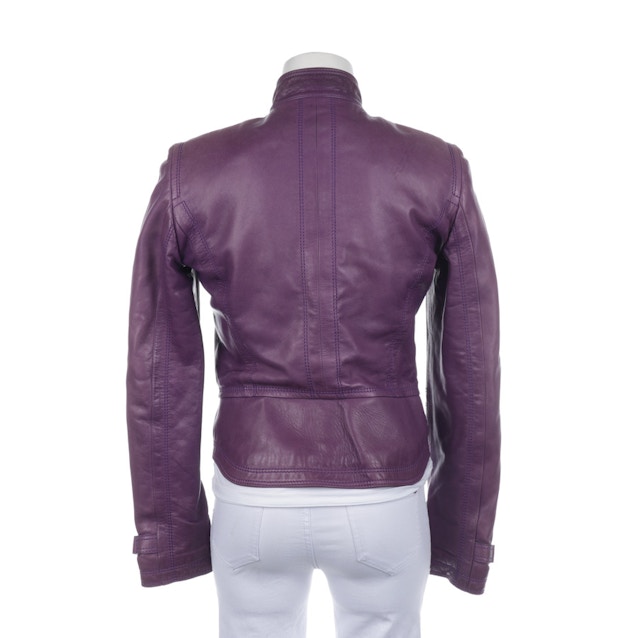 LeatherJacket 34 Purple | Vite EnVogue