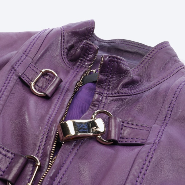 Image 3 of LeatherJacket 34 Purple in color Purple | Vite EnVogue
