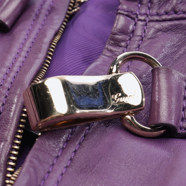 Image 4 of LeatherJacket 34 Purple in color Purple | Vite EnVogue