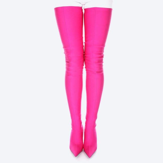 Image 2 of Overknee Boots EUR 37,5 Fuchsia in color Pink | Vite EnVogue