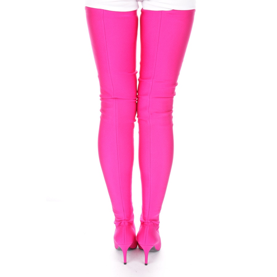 Image 3 of Overknee Boots EUR 37,5 Fuchsia in color Pink | Vite EnVogue
