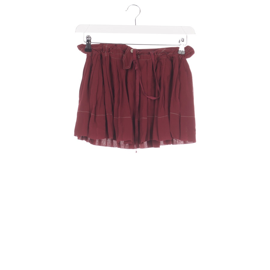Image 1 of Mini Skirts 34 Dark red in color Red | Vite EnVogue