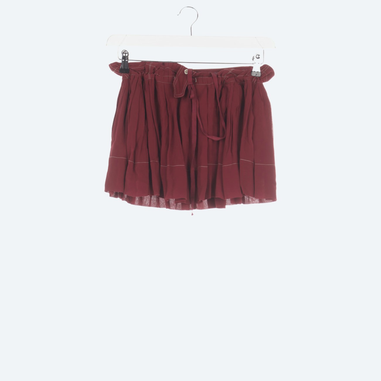 Image 1 of Mini Skirts 34 Dark red in color Red | Vite EnVogue