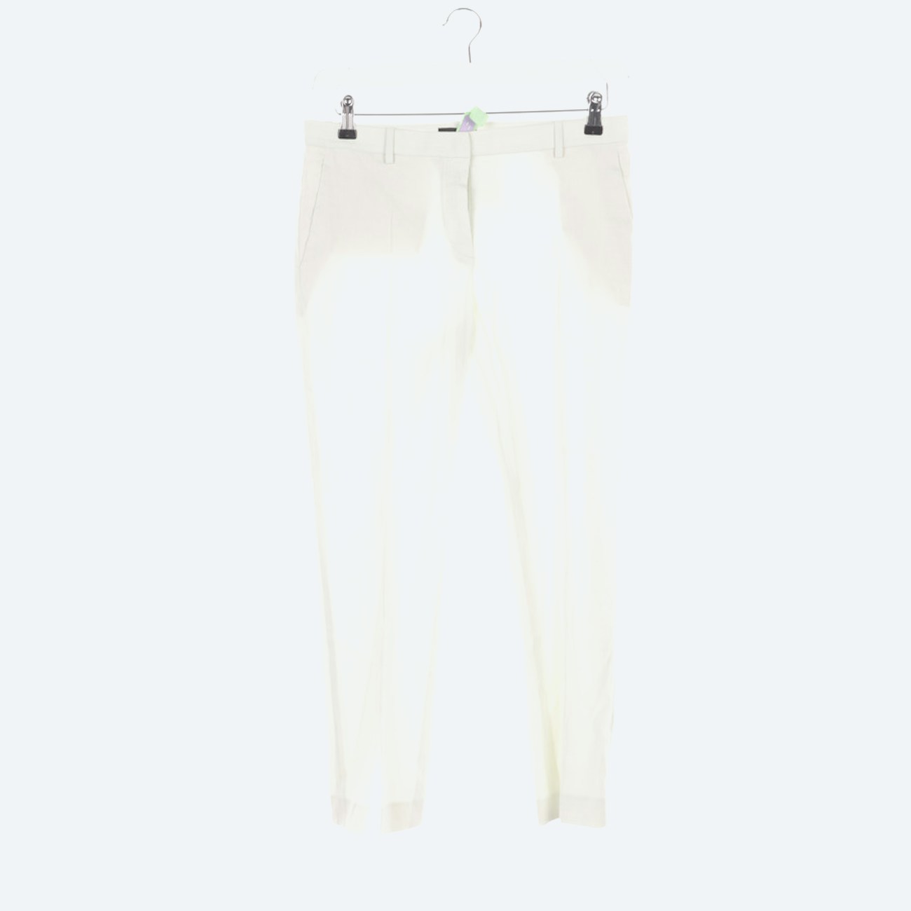 Image 1 of Pleated Trousers 34 Pastel green in color Green | Vite EnVogue