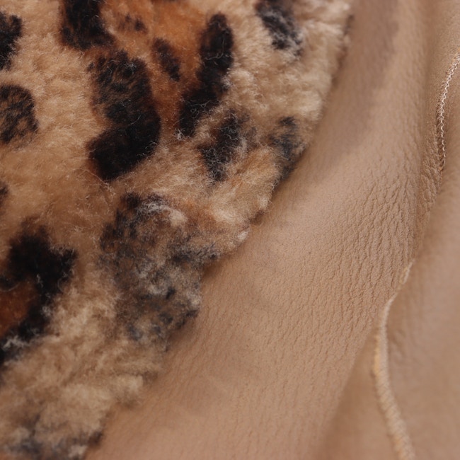 Image 4 of Leather Coat 38 Brown in color Brown | Vite EnVogue