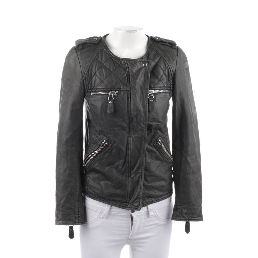 Image 1 of LeatherJackets 32 Gray in color Gray | Vite EnVogue
