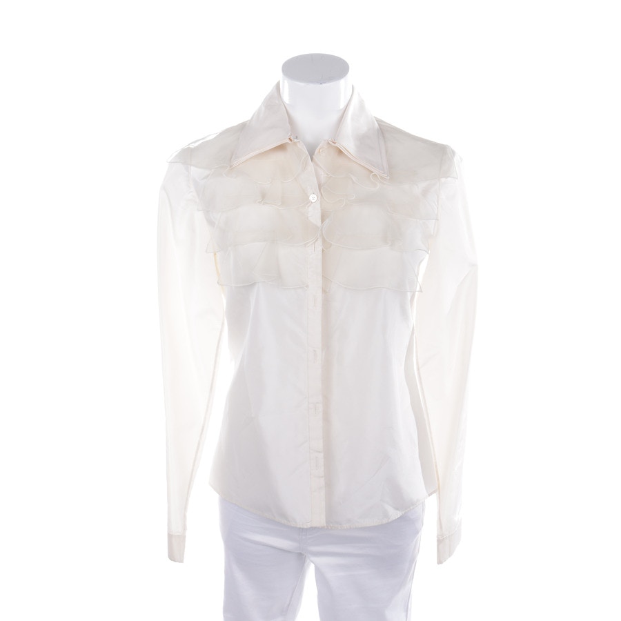 Image 1 of Silk Blouses 40 Ivory in color White | Vite EnVogue