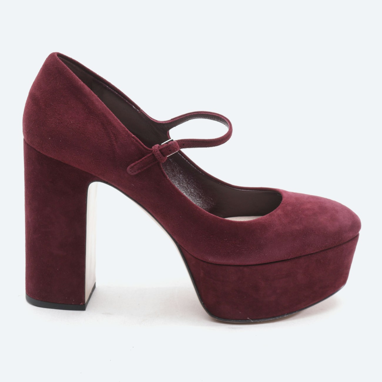 Image 1 of High Heels EUR 36.5 Bordeaux in color Red | Vite EnVogue