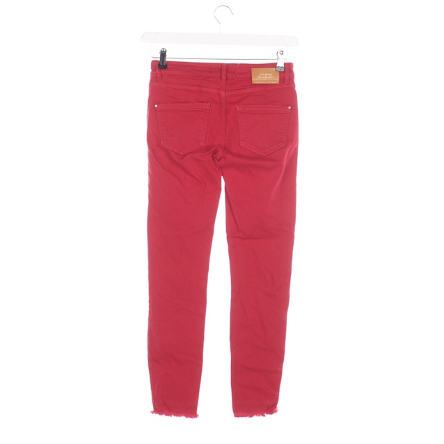 Skinny Jeans W24 Red | Vite EnVogue