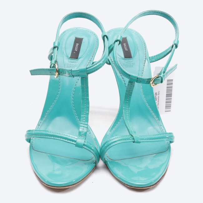Image 2 of Heeled Sandals EUR 41 Green in color Green | Vite EnVogue