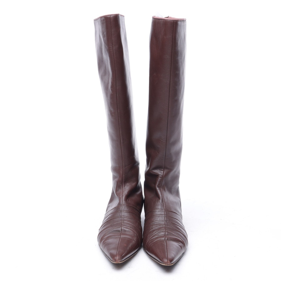 Image 2 of Boots EUR 37 Mahogany Brown in color Brown | Vite EnVogue