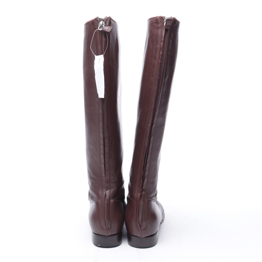 Image 3 of Boots EUR 37 Mahogany Brown in color Brown | Vite EnVogue