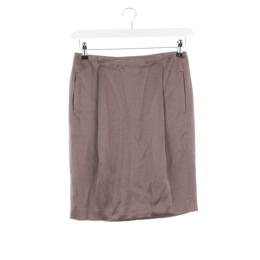 Image 1 of Mini Skirt 34 Brown in color Brown | Vite EnVogue