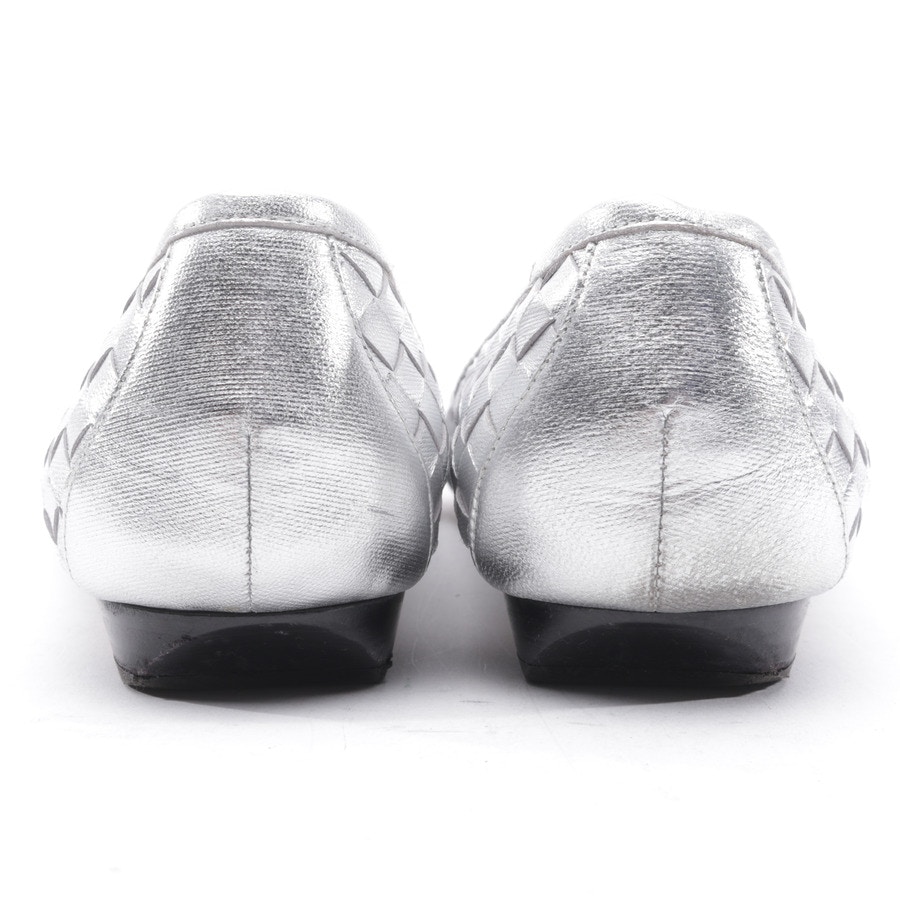 Image 3 of Ballet Flats EUR 39.5 Silver in color Metallic | Vite EnVogue