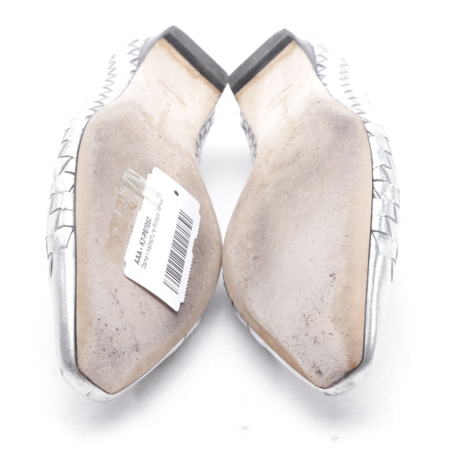 Image 4 of Ballet Flats EUR 39.5 Silver in color Metallic | Vite EnVogue