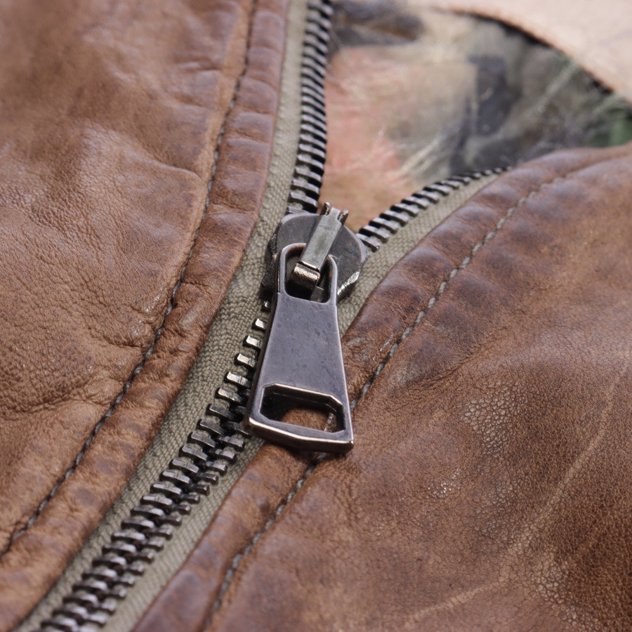 Image 4 of LeatherJackets 40 Camel in color Brown | Vite EnVogue