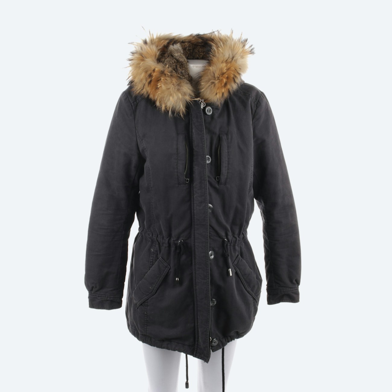Image 1 of Winter Jacket 36 Anthracite in color Gray | Vite EnVogue