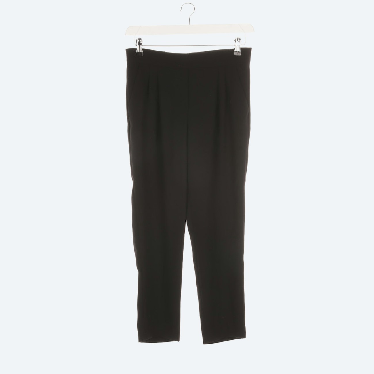 Image 1 of Pleated Trousers 38 Black in color Black | Vite EnVogue