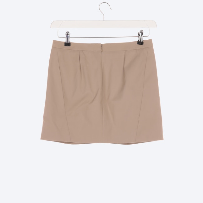 Image 2 of Mini Skirt 34 Beige in color White | Vite EnVogue