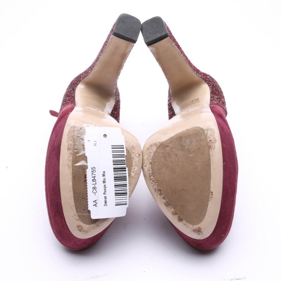 Image 4 of High Heels EUR 36,5 Bordeaux in color Red | Vite EnVogue