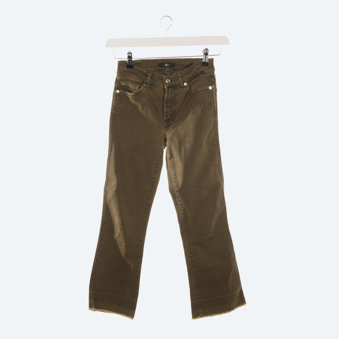 Image 1 of Trousers W25 Olive in color Green | Vite EnVogue