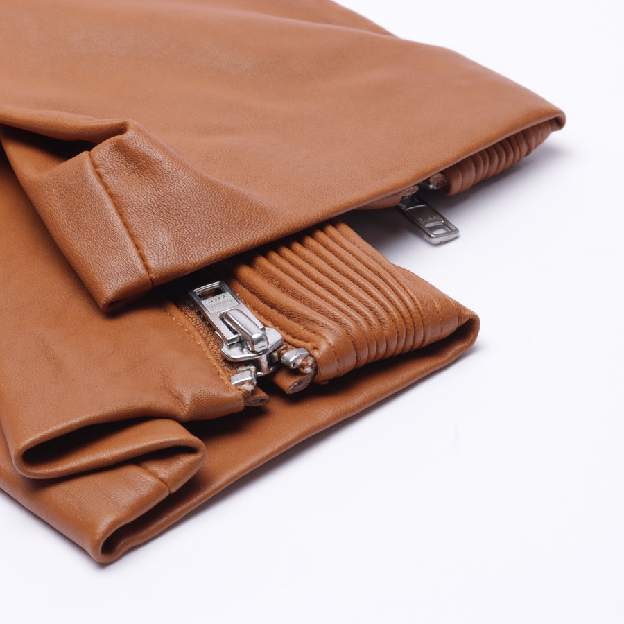 Image 3 of Leather Pants 40 Brown in color Brown | Vite EnVogue