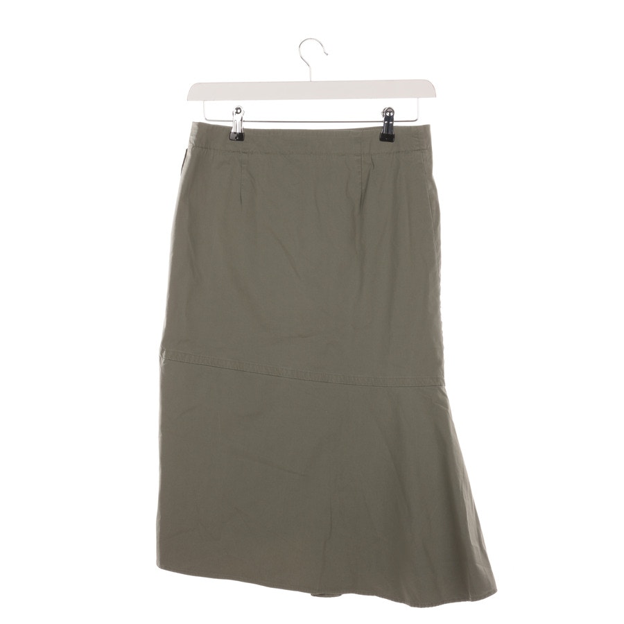 Image 2 of Skirt 36 Green in color Green | Vite EnVogue