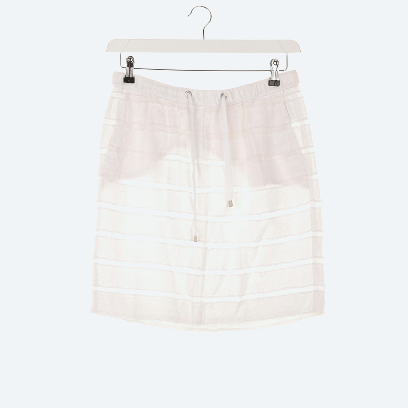 Image 1 of Skirt 42 Off white in color White | Vite EnVogue