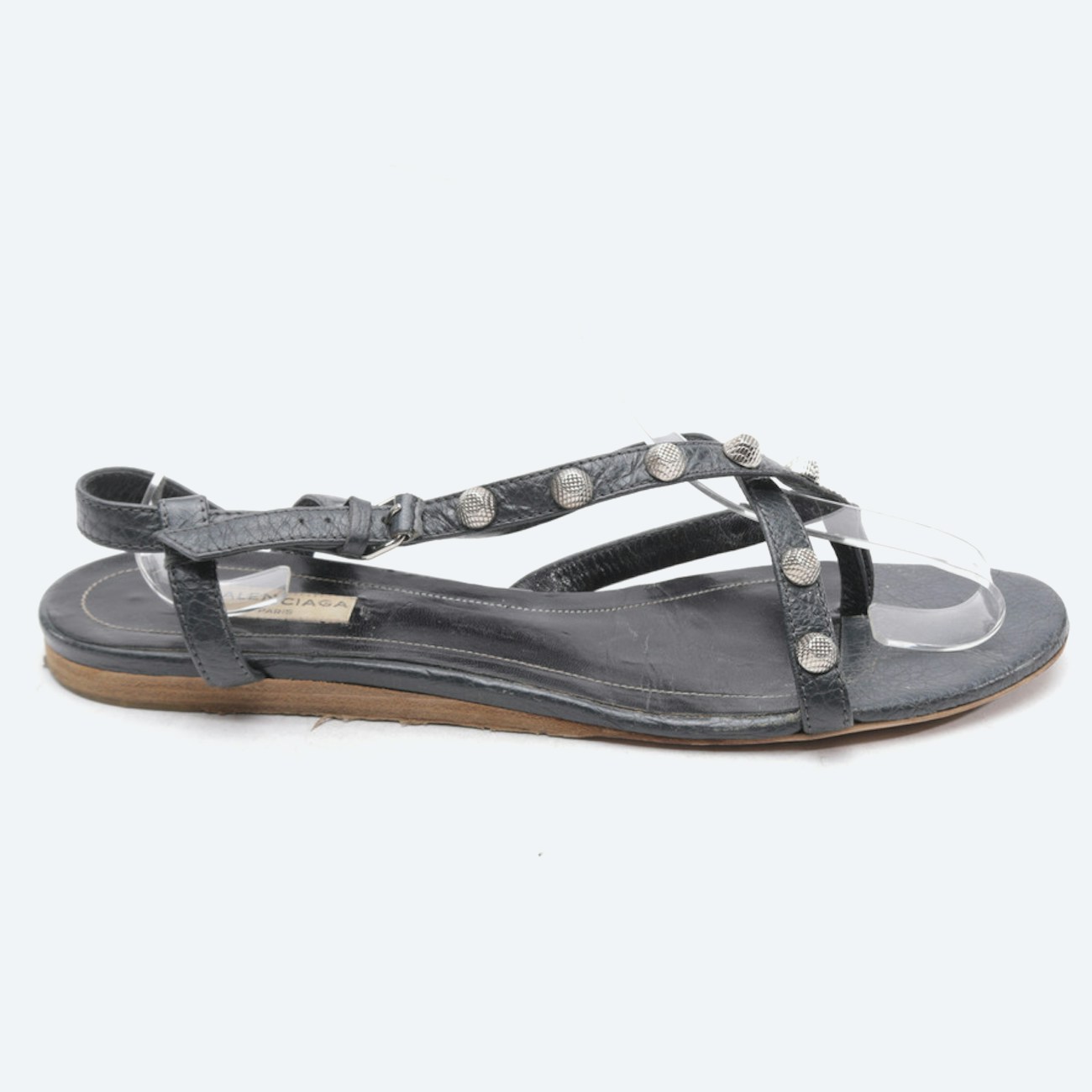 Image 1 of Sandals EUR 40.5 Anthracite in color Gray | Vite EnVogue