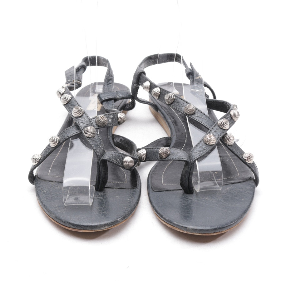 Image 2 of Sandals EUR 40.5 Anthracite in color Gray | Vite EnVogue