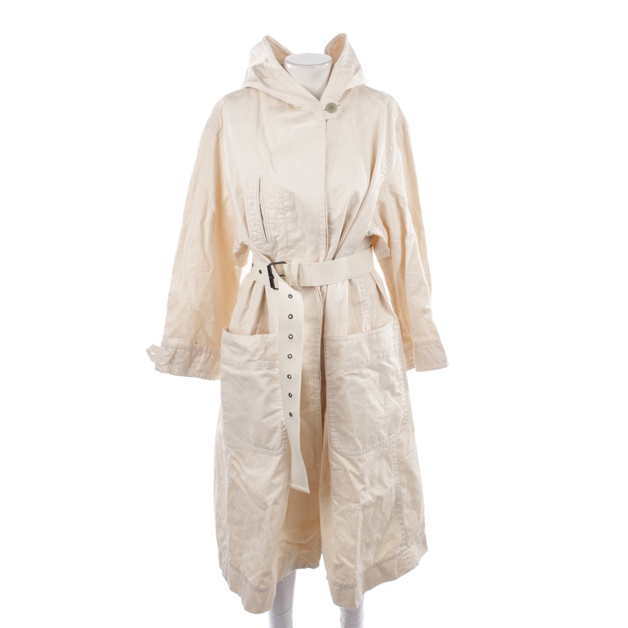 Image 1 of Between-seasons Coat 34 Ivory in color White | Vite EnVogue