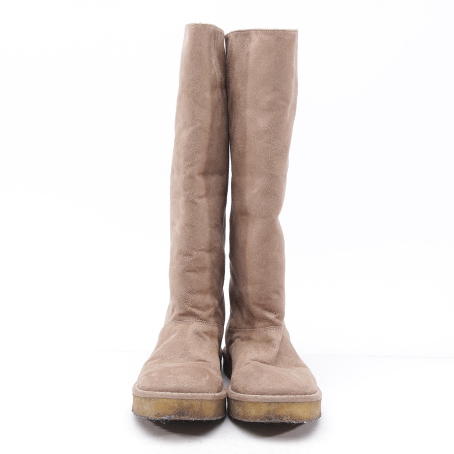 Image 2 of Calf High Boots EUR 35 Beige in color White | Vite EnVogue
