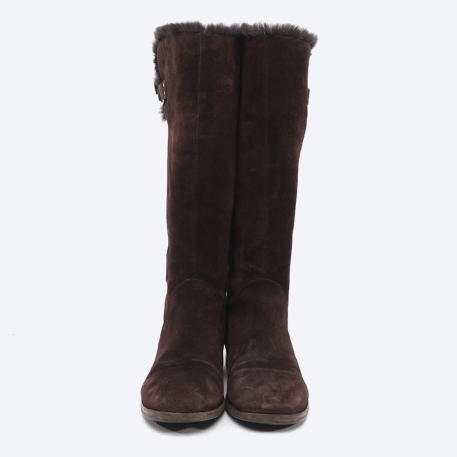 Image 2 of Boots EUR 39 Mahogany Brown in color Brown | Vite EnVogue