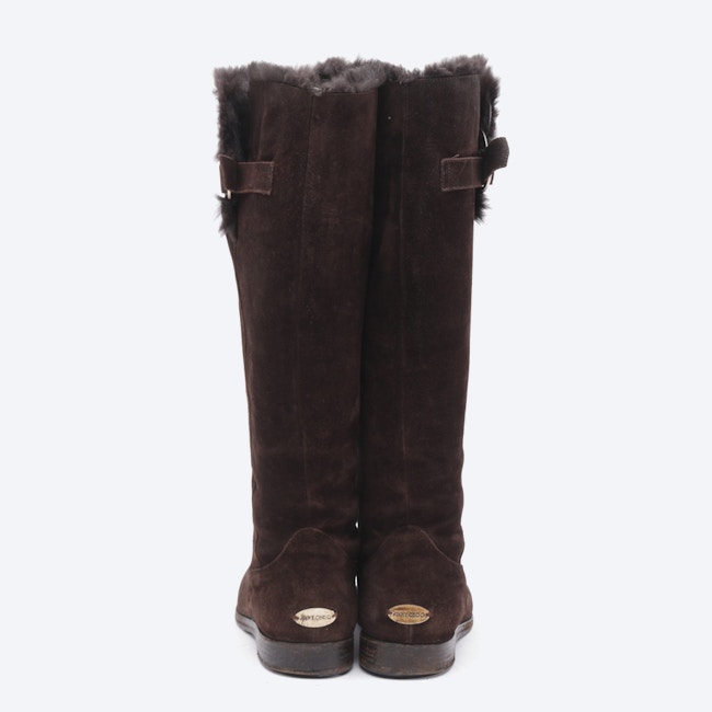 Image 3 of Boots EUR 39 Mahogany Brown in color Brown | Vite EnVogue